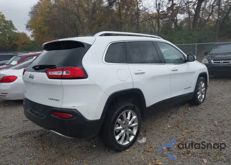 2017 Jeep Cherokee Limited Fwd from USA, damaged, VIN 1C4PJLDB0HW525867